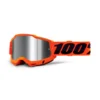 100 Percent Accuri 2 MTB Goggles - Orange/Silver Mirror Lens -CycloPro Shop HP 50221 252 05