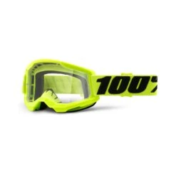100 Percent Strata 2 MTB Goggles - Kombat/Clear Lens