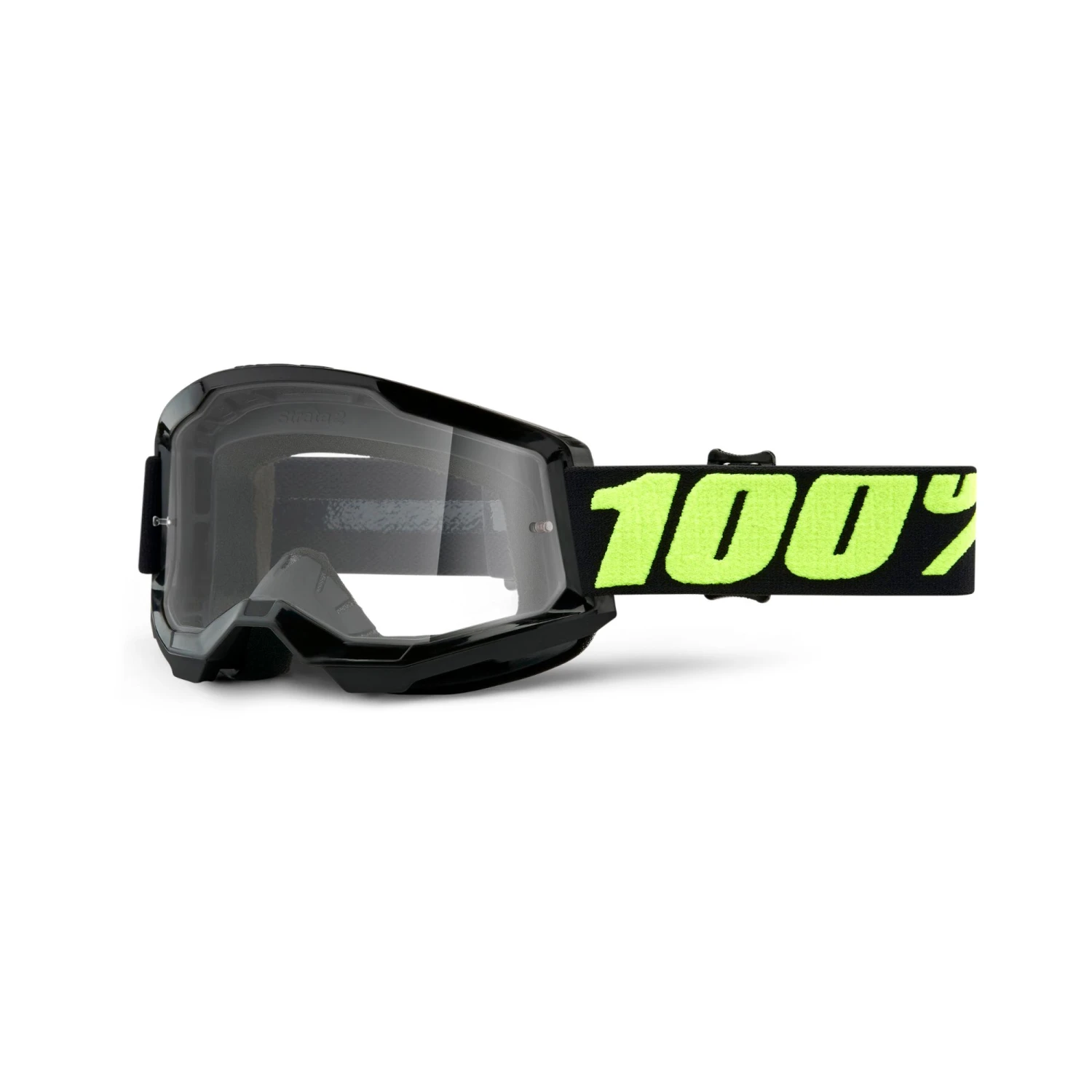 100 Percent Strata 2 MTB Goggles - Blue/Clear Lens 9 100 Percent Strata 2 MTB Goggles - Blue/Clear Lens - Image 7