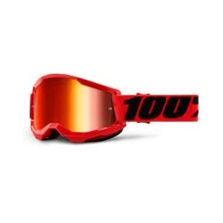 100 Percent Strata 2 MTB Goggles - Masego/Red Mirror Lens 16 100 Percent Strata 2 MTB Goggles - Masego/Red Mirror Lens -CycloPro Shop HP 50421 251 03 5