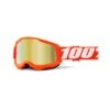 100 Percent Strata 2 MTB Goggles - Black/Silver Mirror Lens -CycloPro Shop HP 50421 259 05 10