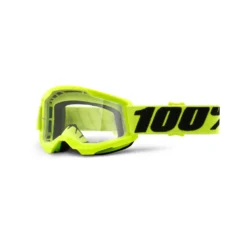 100 Percent Strata 2 Youth Goggles - Yellow/Clear Lens -CycloPro Shop HP 50521 101 04