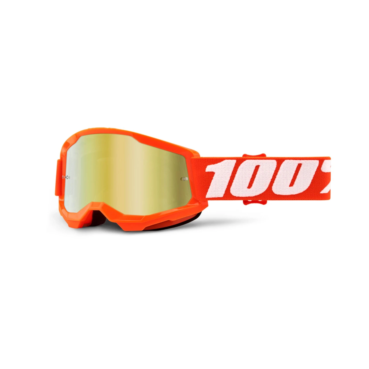 100 Percent Strata 2 Youth Goggles - Blue/Mirror Lens 4 100 Percent Strata 2 Youth Goggles - Blue/Mirror Lens - Image 2