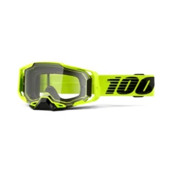 100 Percent Armega MTB Goggle - Citrus Frame Clear Lens Nuclear -CycloPro Shop HP 50700 356 02