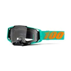 100 Percent Armega MTB Goggle - Lightsaber Frame Clear Lens -CycloPro Shop HP 50700 359 02 4