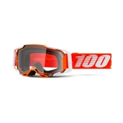 100 Percent Armega MTB Goggle - Lightsaber Frame Clear Lens -CycloPro Shop HP 50721 101 07 4
