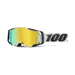 100 Percent Armega MTB Goggles - Atmos/Gold Mirror Lens -CycloPro Shop HP 50721 259 09