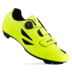 Lake CX176 Road Shoes - Hi-Viz Yellow -CycloPro Shop LSH203YEL 2