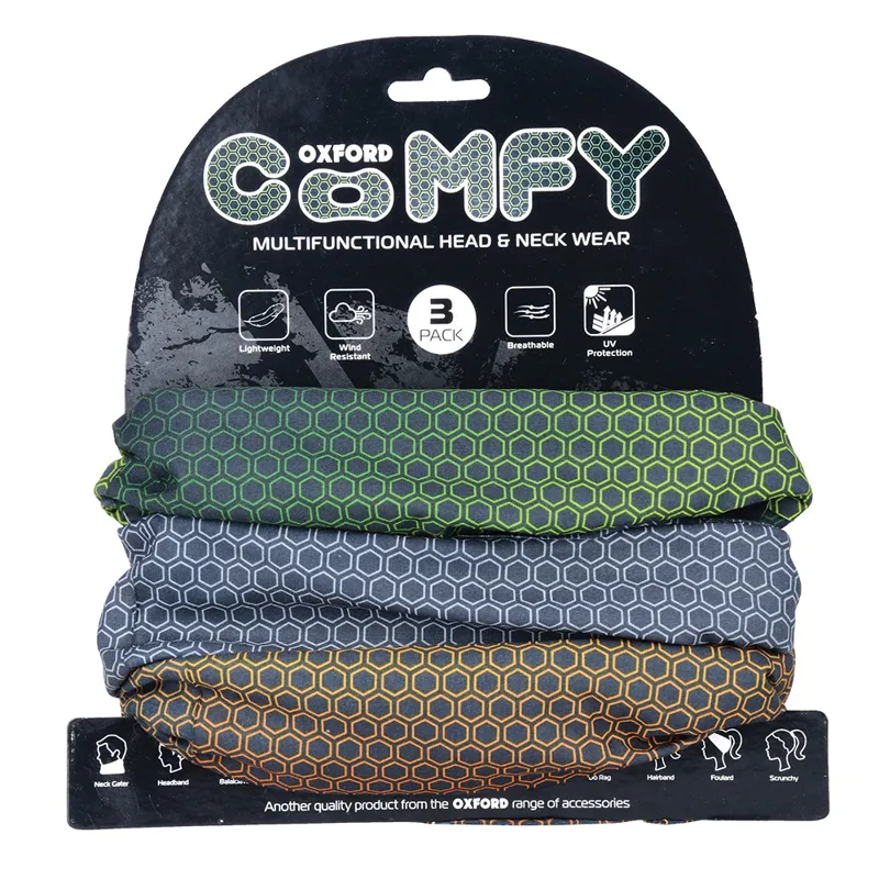 Oxford Comfy Nacreous Head/Neck Warmers - 3 Pack 8 Oxford Comfy Nacreous Head/Neck Warmers - 3 Pack - Image 6
