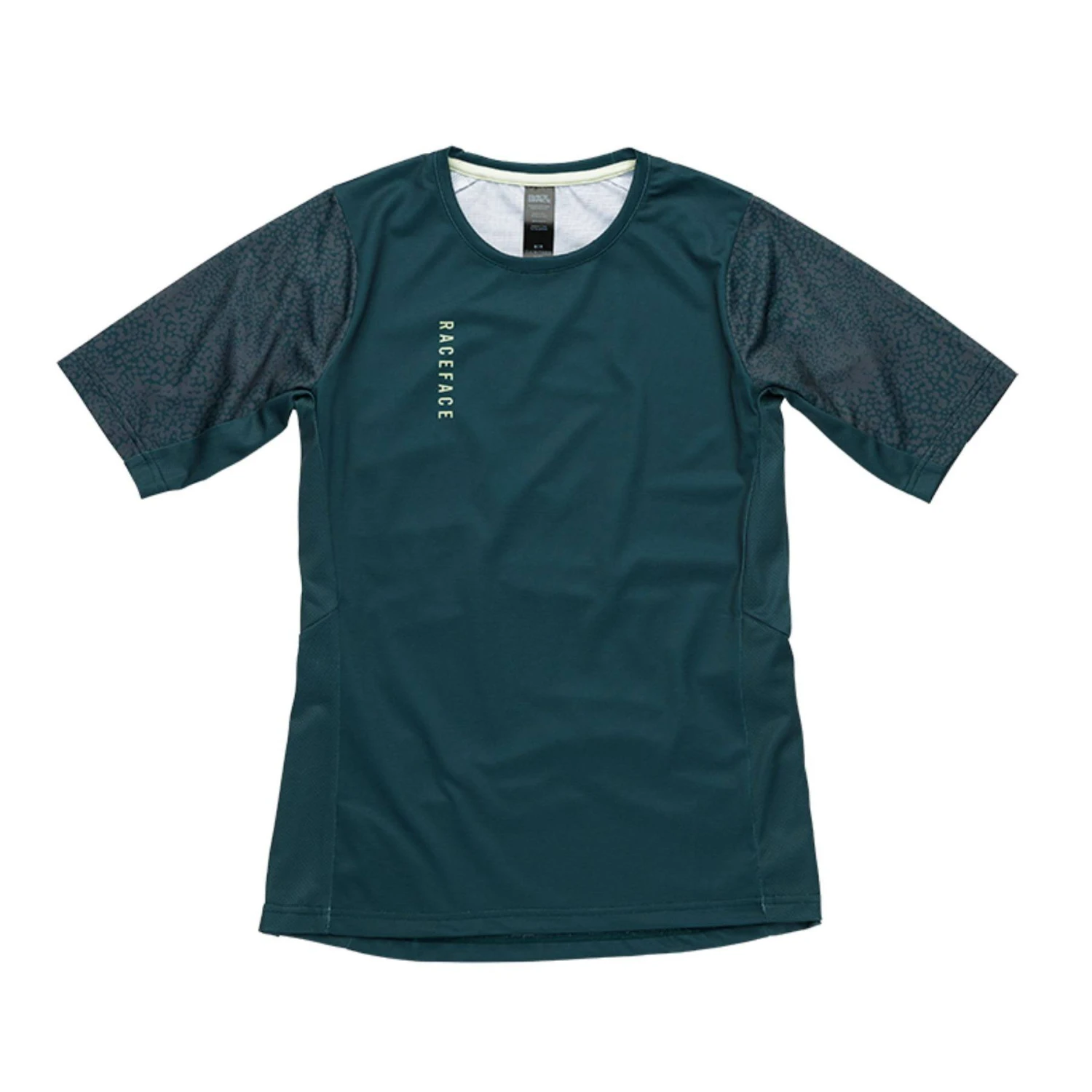 Race Face Indy Short Sleeve Women's MTB Jersey - Black/Coral 4 Race Face Indy Short Sleeve Women's MTB Jersey - Black/Coral - Image 2