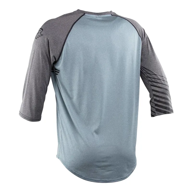 Race Face Stage 3/4 Sleeved MTB Jersey - Concrete 3 Race Face Stage 3/4 Sleeved MTB Jersey - Concrete