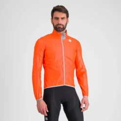 Sportful Hot Pack Easylight Jacket - Orange SDR -CycloPro Shop SF02026ORGSDR1