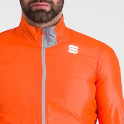 Sportful Hot Pack Easylight Jacket - Orange SDR -CycloPro Shop SF02026ORGSDR4