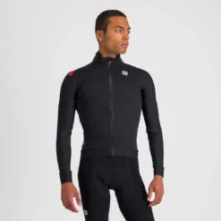 Sportful Fiandre Pro Men's Jacket - Red Rumba -CycloPro Shop SF19500BLK1