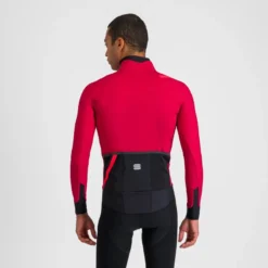 Sportful Fiandre Pro Men's Jacket - Red Rumba -CycloPro Shop SF19500REDRumba2