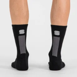 Sportful Merino Wool 18 Men's Socks - Black/Anthracite -CycloPro Shop SF19524BLKANT2