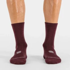 Sportful Merino Wool 18 Men's Socks - Black/Anthracite -CycloPro Shop SF19524RSBBLK1