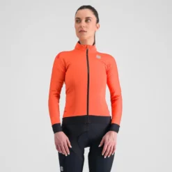 Sportful Fiandre Pro Women's Windproof Jacket - Pompelmo -CycloPro Shop SF19530Pompelmo1
