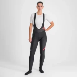 Sportful Fiandre NoRain Women's Bib Tights - Black 15 Sportful Fiandre NoRain Women's Bib Tights - Black -CycloPro Shop SF19532BLK1