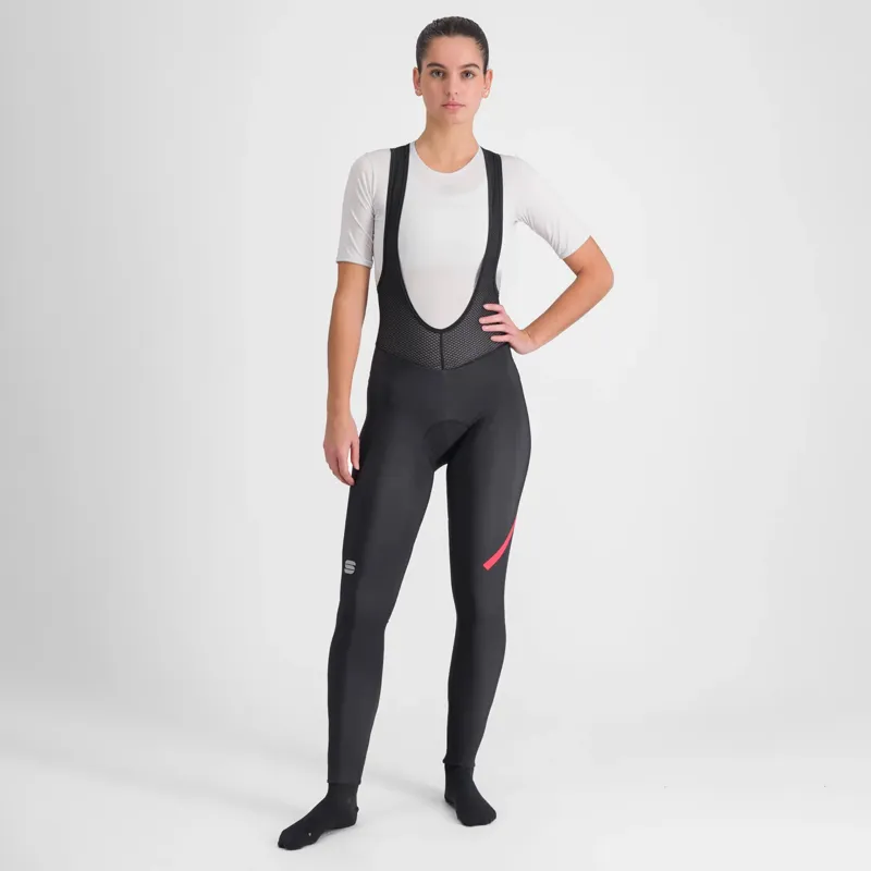 Sportful Fiandre NoRain Women's Bib Tights - Black 9 Sportful Fiandre NoRain Women's Bib Tights - Black - Image 7