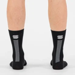 Sportful Wool Women's 16 Socks - Black/Anthracite -CycloPro Shop SF19554BLKANT2