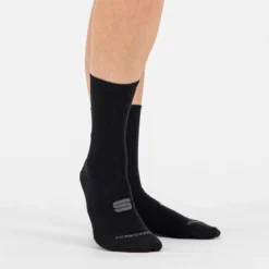 Sportful Wool Women's 16 Socks - Black/Anthracite -CycloPro Shop SF19554BLKANT4