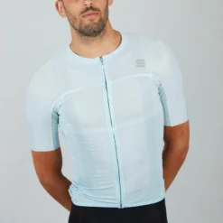 Sportful Light Short Sleeve Jersey - Blue Sky/White -CycloPro Shop SF20002BLUSkyWHT 3