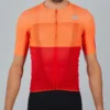 Sportful Light Short Sleeve Jersey - Fire Red/Orange SDR -CycloPro Shop SF20002FireREDORGSDR 1