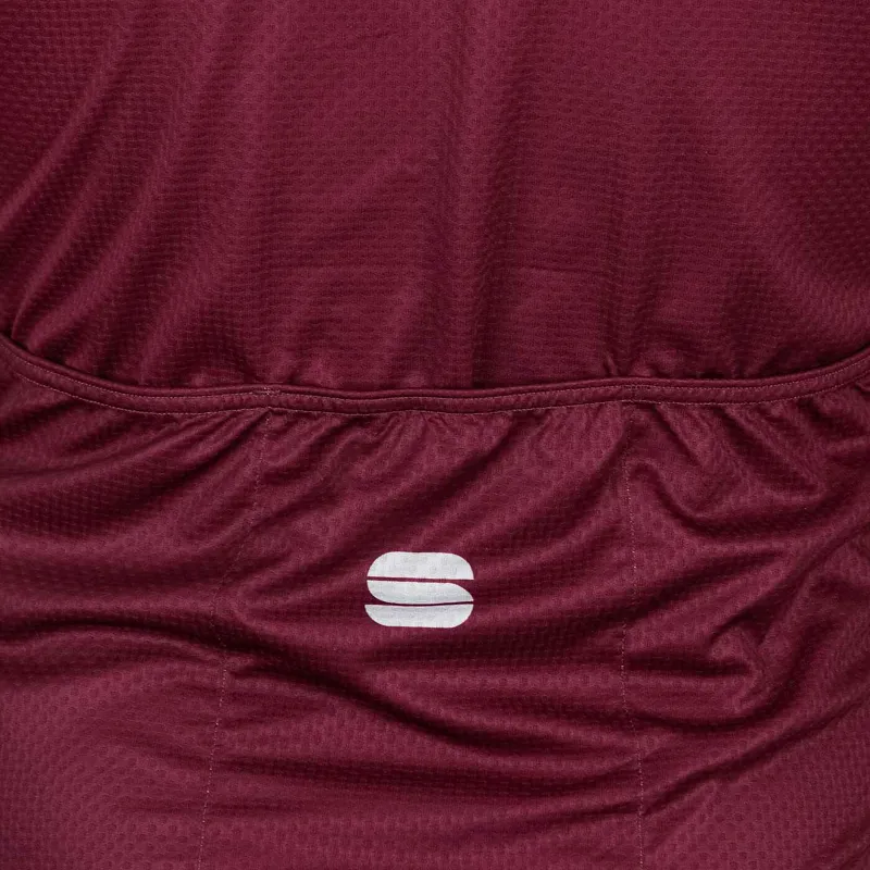 Sportful Wire Short Sleeve Jersey - Red Wine/Red Rumba/Gold 8 Sportful Wire Short Sleeve Jersey - Red Wine/Red Rumba/Gold - Image 6