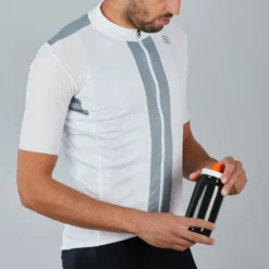 Sportful Strike Short Sleeve Jersey - White/Black -CycloPro Shop SF20012WHTBLK 3