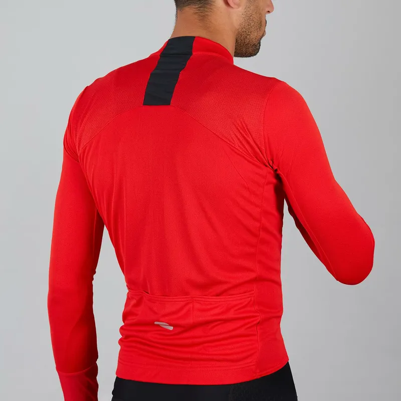 Sportful Strike Long Sleeve Jersey - Red/Black 3 Sportful Strike Long Sleeve Jersey - Red/Black