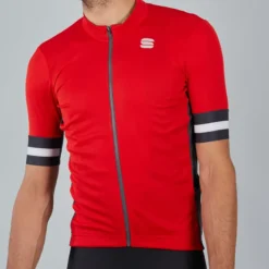 Sportful Kite Short Sleeve Jersey - Red -CycloPro Shop SF20015RED 3