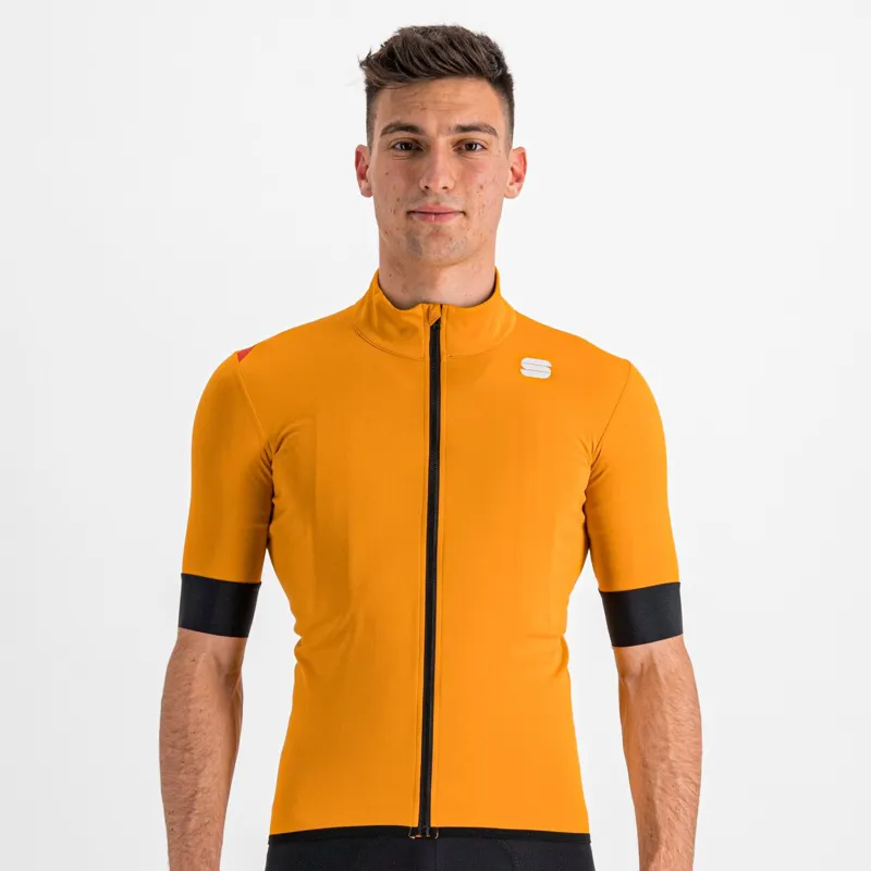 Sportful Fiandre Light NoRain Short Sleeve Men's Jacket - Dark Gold 4 Sportful Fiandre Light NoRain Short Sleeve Men's Jacket - Dark Gold - Image 2