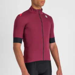 Sportful Fiandre Light NoRain Short Sleeve Men's Jacket - Red Wine 17 Sportful Fiandre Light NoRain Short Sleeve Men's Jacket - Red Wine -CycloPro Shop SF20022WINE3