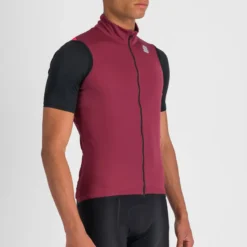 Sportful Fiandre Light NoRain Men's Vest - Red Wine -CycloPro Shop SF20023REDWine3