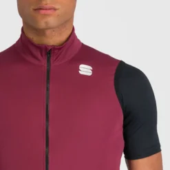 Sportful Fiandre Light NoRain Men's Vest - Red Wine -CycloPro Shop SF20023REDWine4