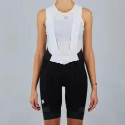 Sportful Supergiara Womens Bib Shorts - Black -CycloPro Shop SF20026BLK 1