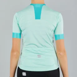Sportful Kelly Womens Short Sleeve Jersey - Aqua Green -CycloPro Shop SF20035BLUSky 2