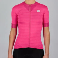 Sportful Kelly Womens Short Sleeve Jersey - Violet -CycloPro Shop SF20035BubbleGum 1 3