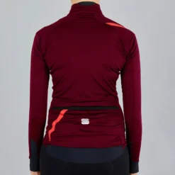 Sportful Fiandre Light NoRain Womens Jacket - Red Wine 8 Sportful Fiandre Light NoRain Womens Jacket - Red Wine -CycloPro Shop SF20041REDWine 2