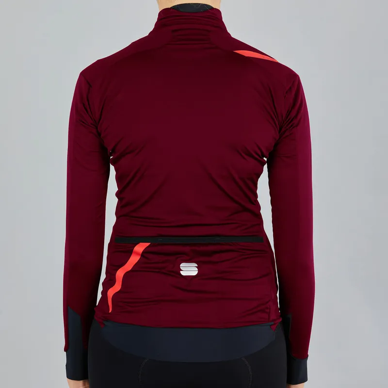 Sportful Fiandre Light NoRain Womens Jacket - Red Wine 5 Sportful Fiandre Light NoRain Womens Jacket - Red Wine - Image 3