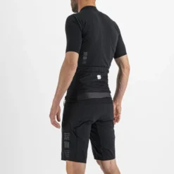 Sportful Supergiara Men's Overshorts - Black -CycloPro Shop SF20507BLK4