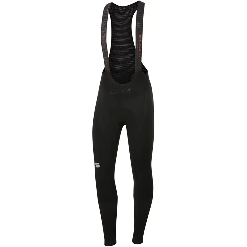 Sportful Total Comfort Men's Bib Tights - Black 8 Sportful Total Comfort Men's Bib Tights - Black - Image 6