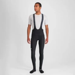 Sportful Classic Race Bib Tights - Black/Cedar -CycloPro Shop SF20517BLK1 1