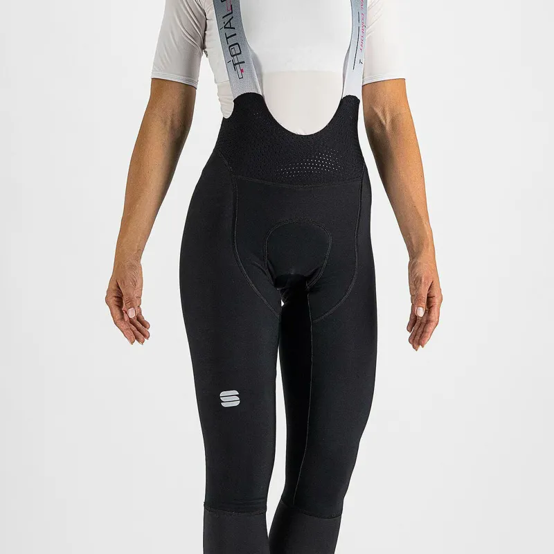 Sportful Total Comfort Women's Bib Tights - Black 7 Sportful Total Comfort Women's Bib Tights - Black - Image 5
