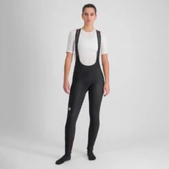 Sportful Classic Women's Bib Tights - Black -CycloPro Shop SF20536BLKPompelmo1 1