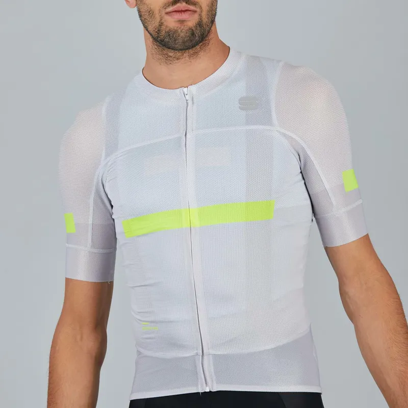 Sportful Evo Short Sleeve Jersey - White 7 Sportful Evo Short Sleeve Jersey - White - Image 5