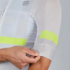 Sportful Evo Short Sleeve Jersey - White 9 Sportful Evo Short Sleeve Jersey - White -CycloPro Shop SF21003WHT 4