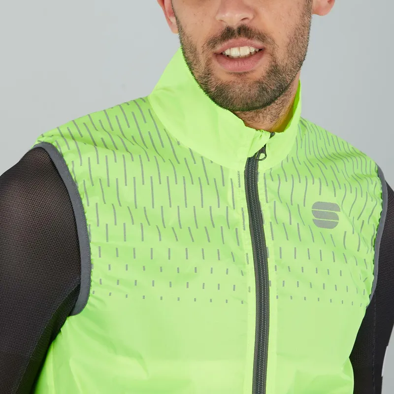 Sportful Reflex Vest - Yellow Fluo 6 Sportful Reflex Vest - Yellow Fluo - Image 4