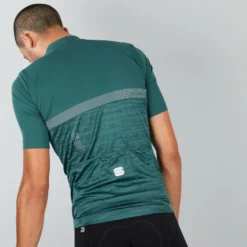 Sportful Giara Men's Short Sleeve Jersey - Sea Moss -CycloPro Shop SF21020SeaGRN 4